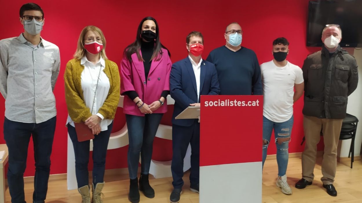 El PSC anuncia el seu rebuig a la col·locació d'una pancarta a l'ajuntament a favor de l'amnistia