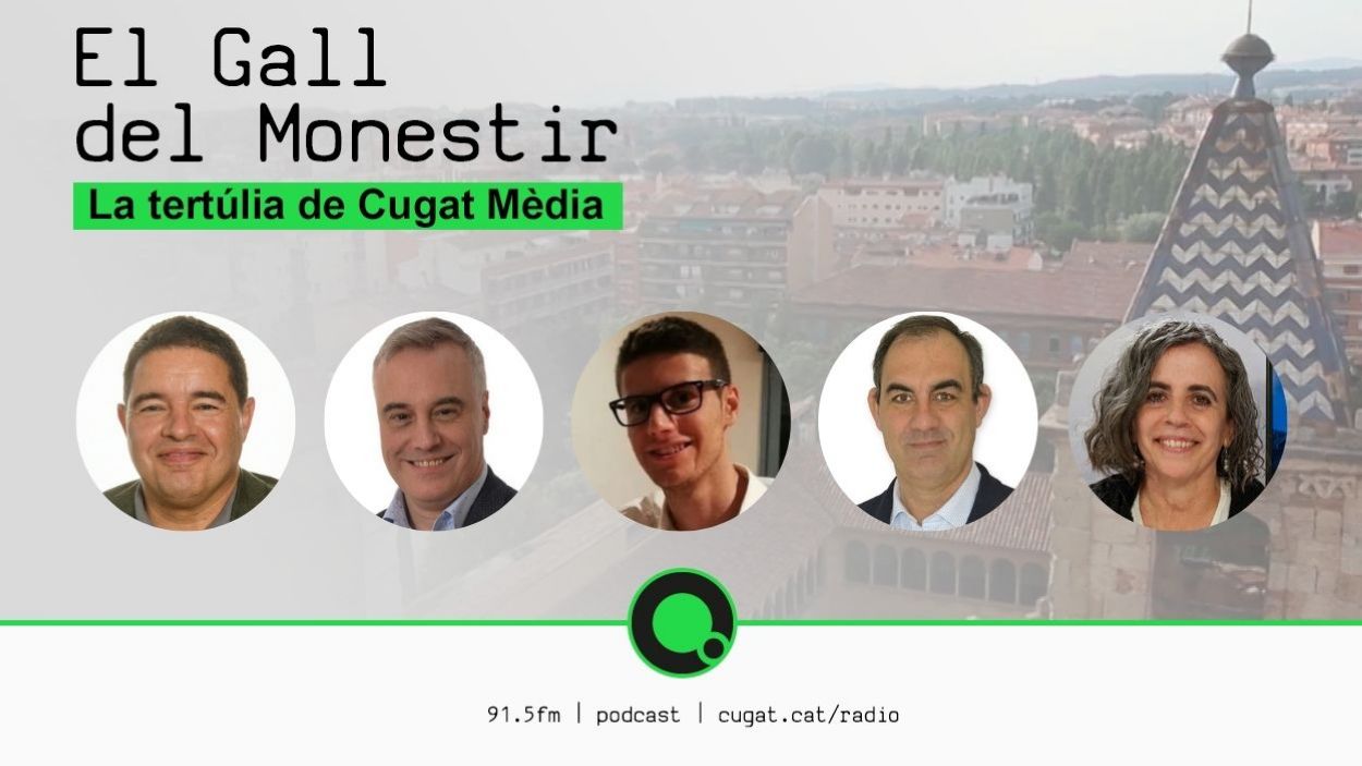 La moció de la pancarta d''amnistia' i el nou ROM, a la tertúlia 'El Gall del Monestir'