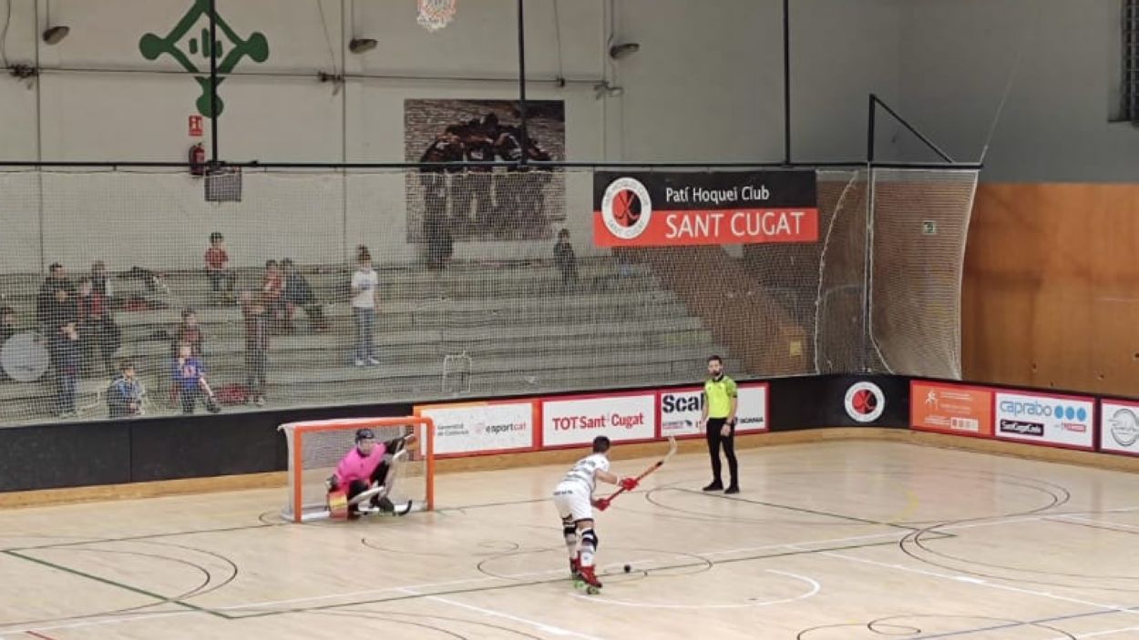 El Patí Hoquei goleja el Rivas i manté el lideratge de l'Ok Lliga Plata Sud