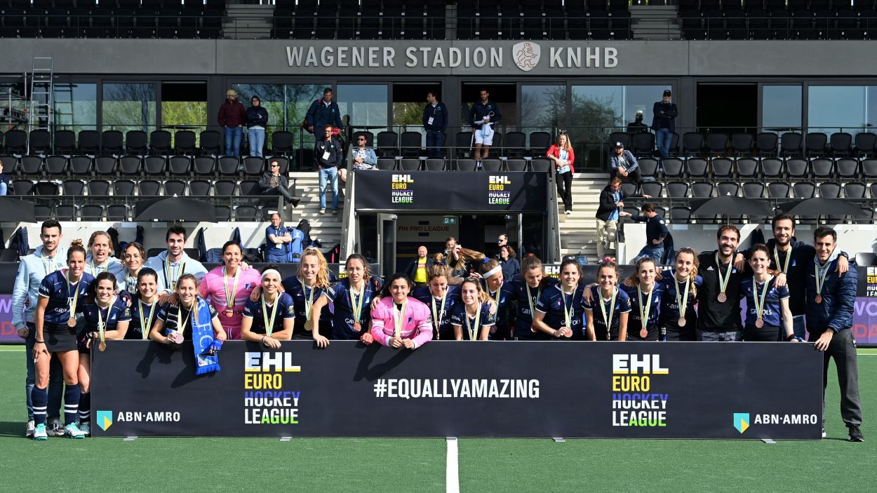 Fita històrica, el Junior assoleix la medalla de bronze a l'EHL, màxima competició continental