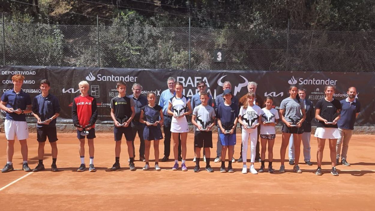 La 10a edició del torneig Rafa Nadal de tenis aterra al Club Esportiu Valldoreix