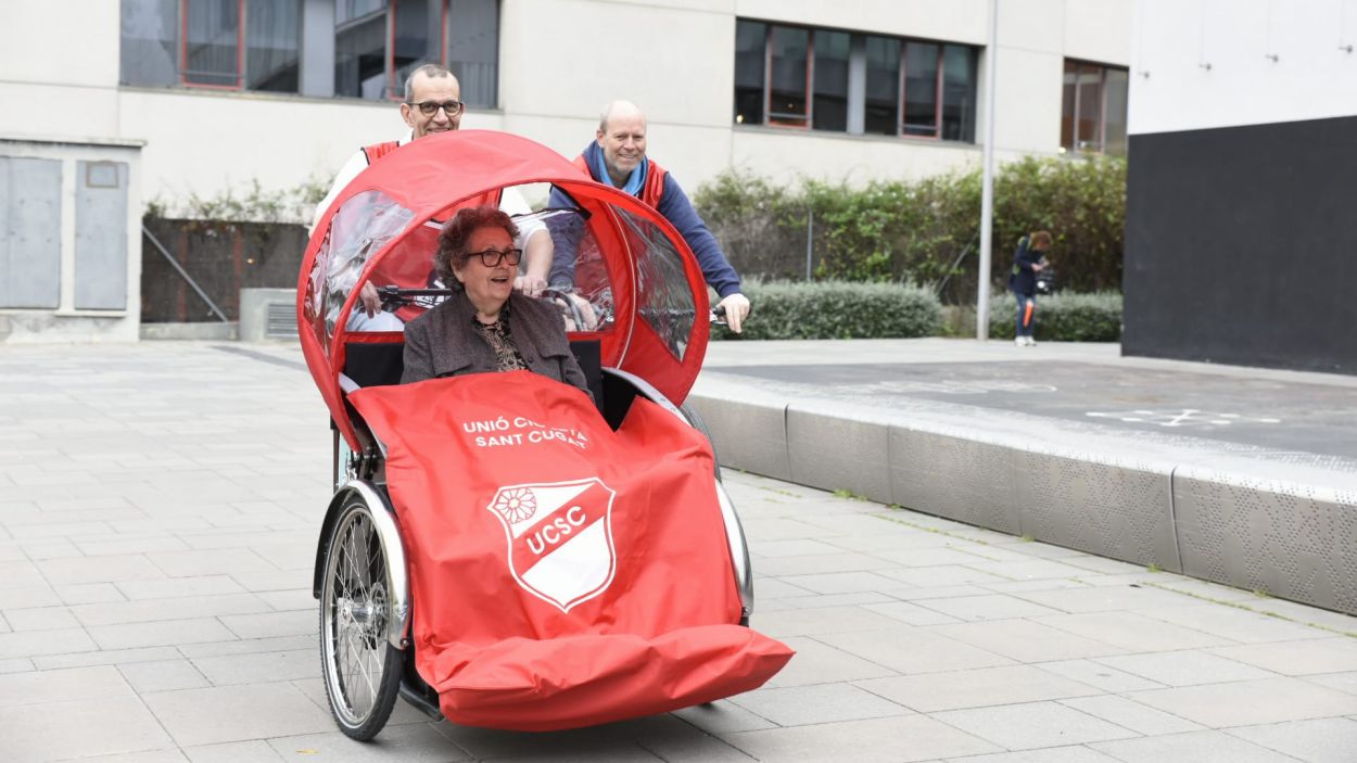'En bici sense edat': passejades en bicicleta per Sant Cugat per a gent gran