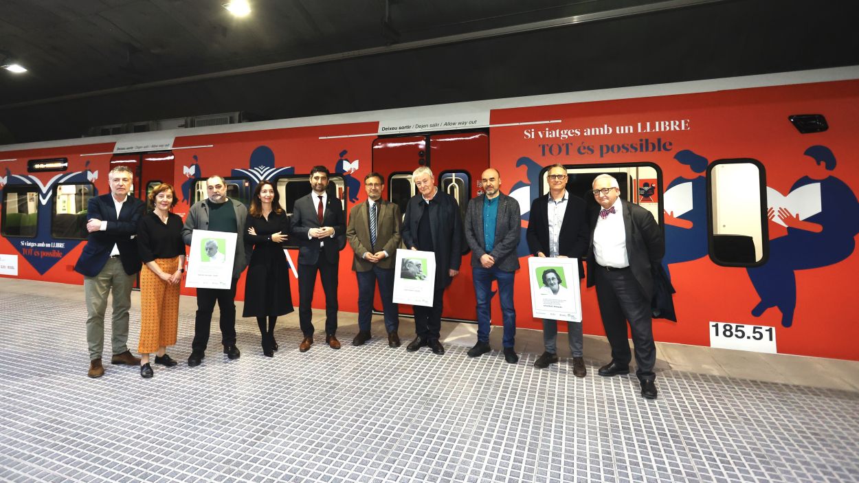 Gabriel Ferrater, Joan Fuster i Aina Moll donen nom a tres dels nous trens de FGC