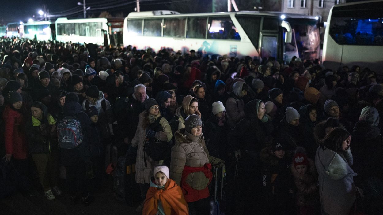Sant Cugat atén 250 persones vingudes d'Ucraïna per la guerra
