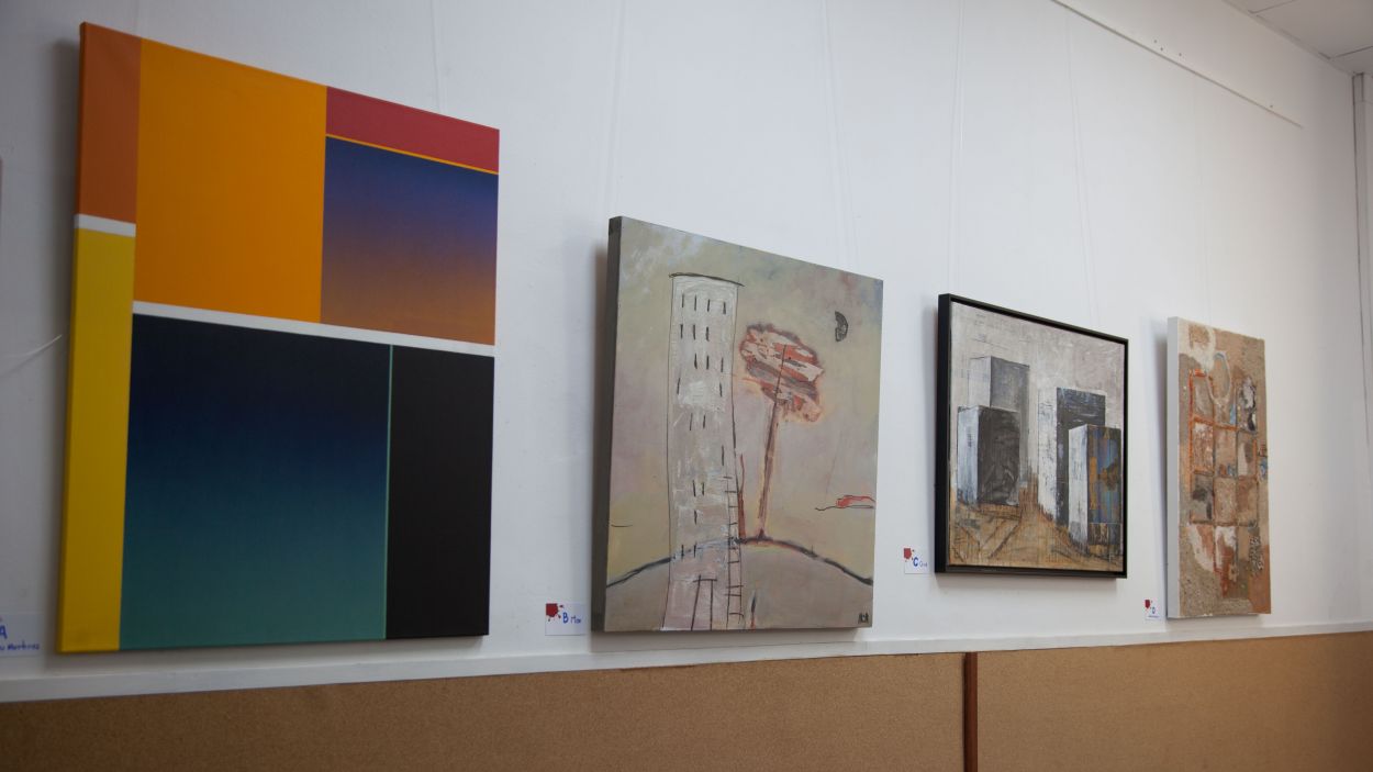 El grup d'artistes santcugatencs Art Cugat s'estrena a l'Ateneu amb una exposició conjunta