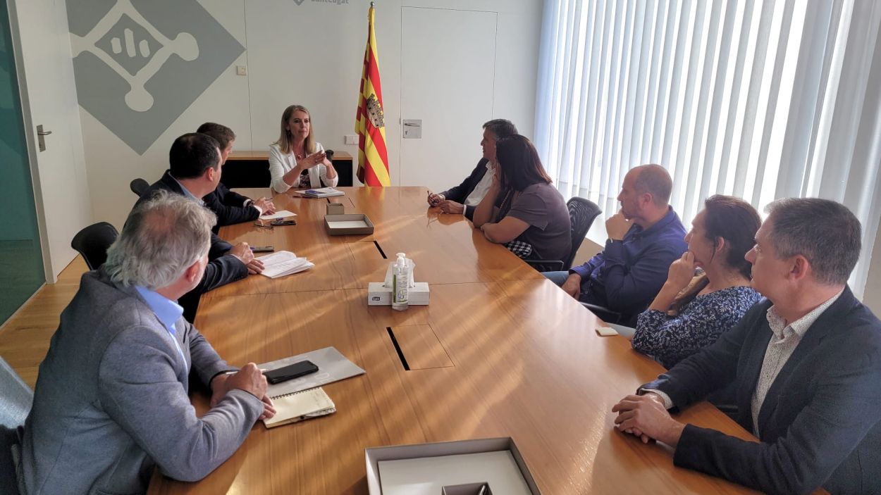 L'Ajuntament insta l'EMD de Valldoreix a aprovar el projecte d'urbanització de l'avinguda del Baixador