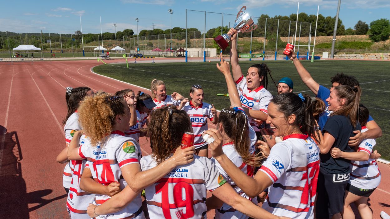 El Club Rugby Sant Cugat vol ser seu d'una prova de la Copa de la Reina de rugbi 7
