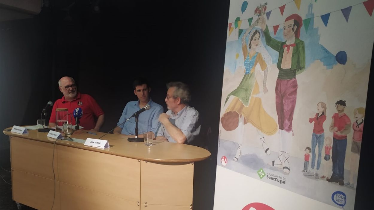 Els Geganters celebren 35 anys repassant els 600 anys d'història gegantera