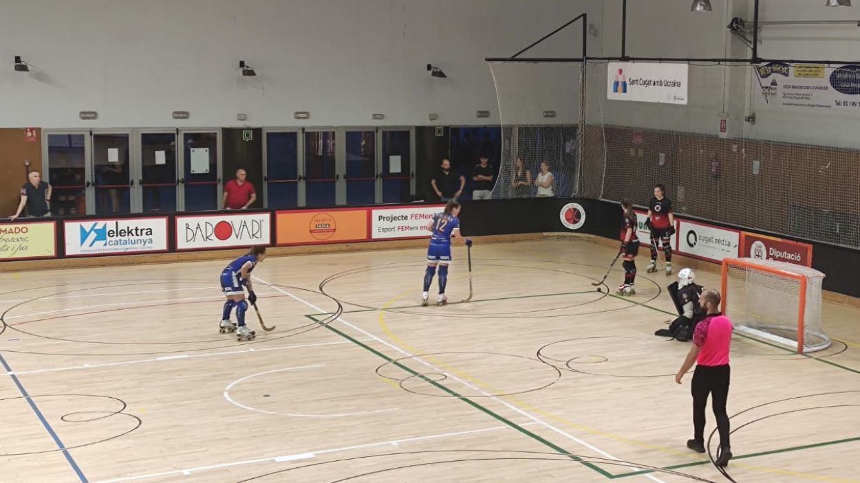 El Patí Hoquei acomiada la temporada amb derrota al Pav 2 davant un efectiu Voltregà