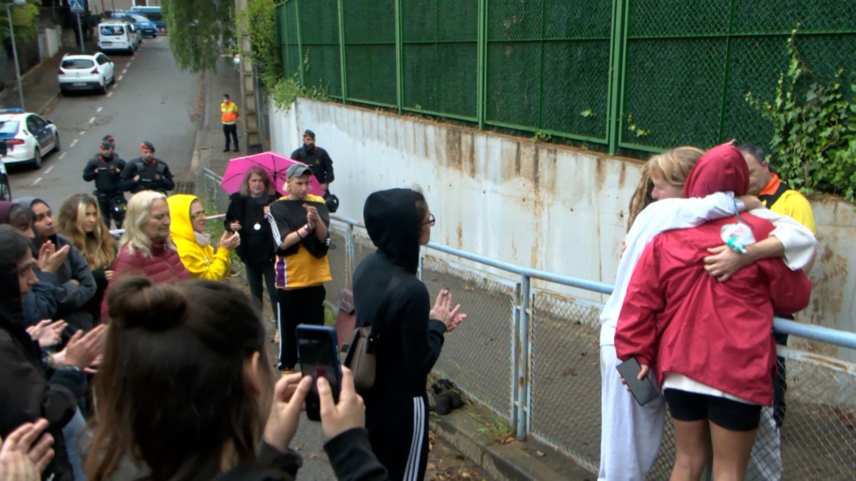 Executat el desnonament del carrer de l'Oceà Glacial entre mossos i protestes