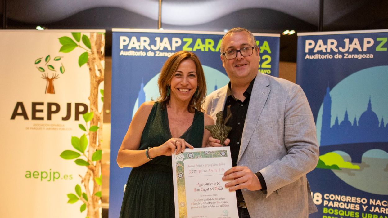 L'Ajuntament rep un premi al millor projecte de Jardineria Pública