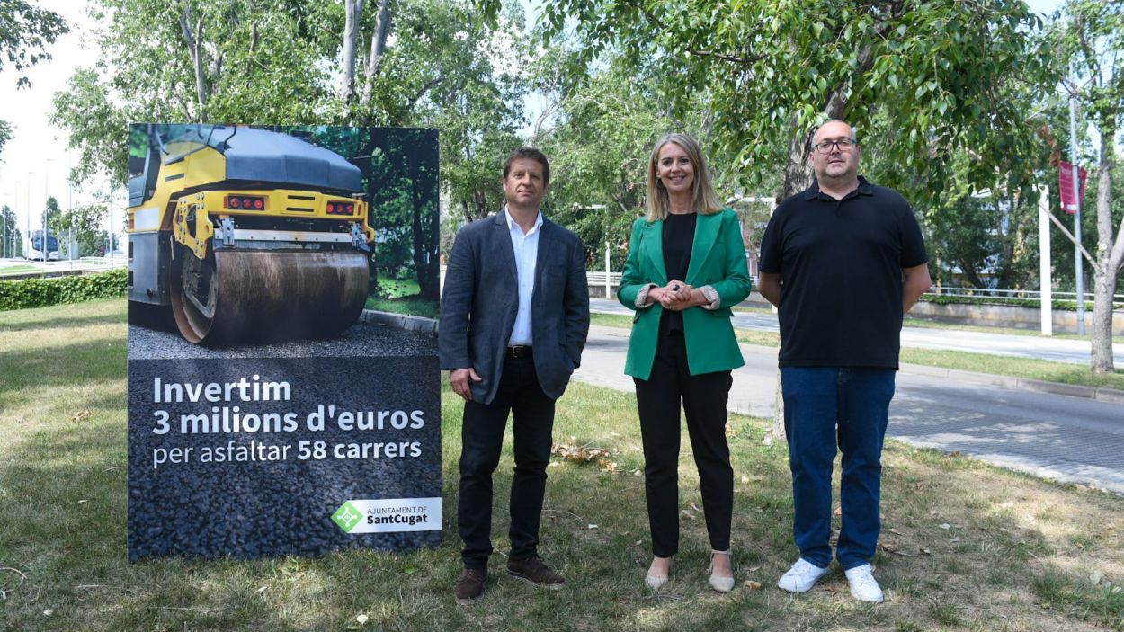 L'Ajuntament destina 3 milions d'euros a arranjar l'asfalt de 58 carrers