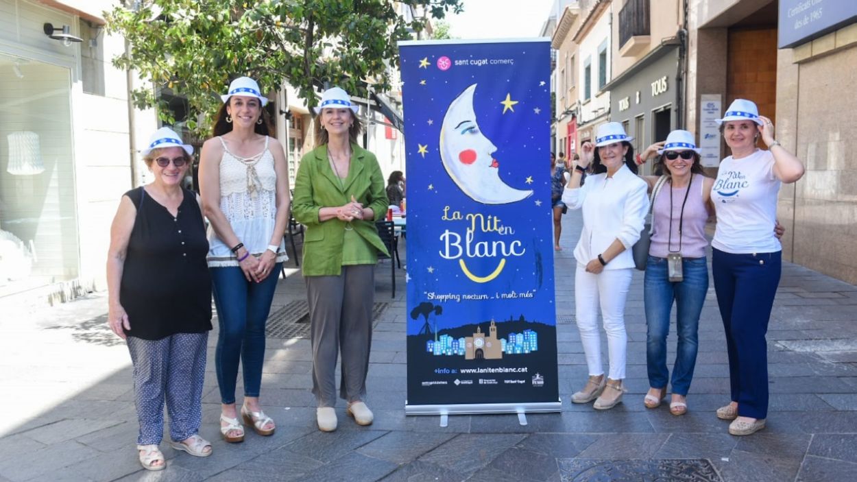 Sant Cugat Comerç convida tota la ciutat a gaudir de la Nit en Blanc