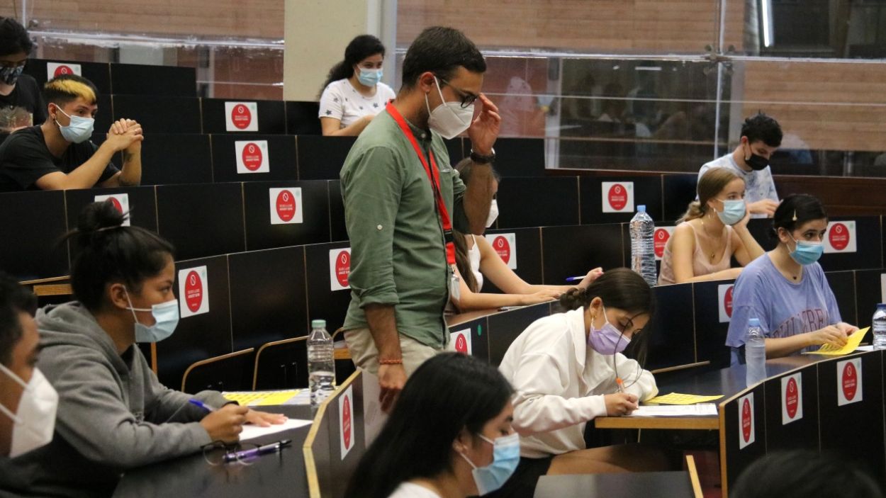 Uns 700 alumnes santcugatencs s'examinen a la selectivitat