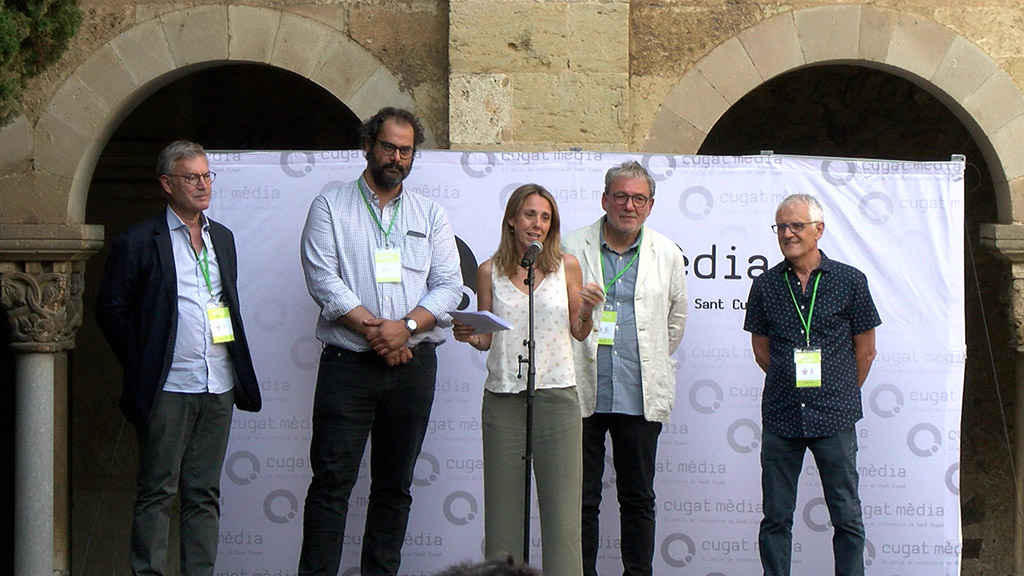 Acte de celebració dels 40 anys de Ràdio Sant Cugat i Cugat Mèdia