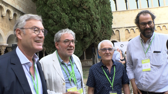 Les anècdotes i records dels fundadors i exdirectors de Ràdio Sant Cugat a la festa dels 40 anys