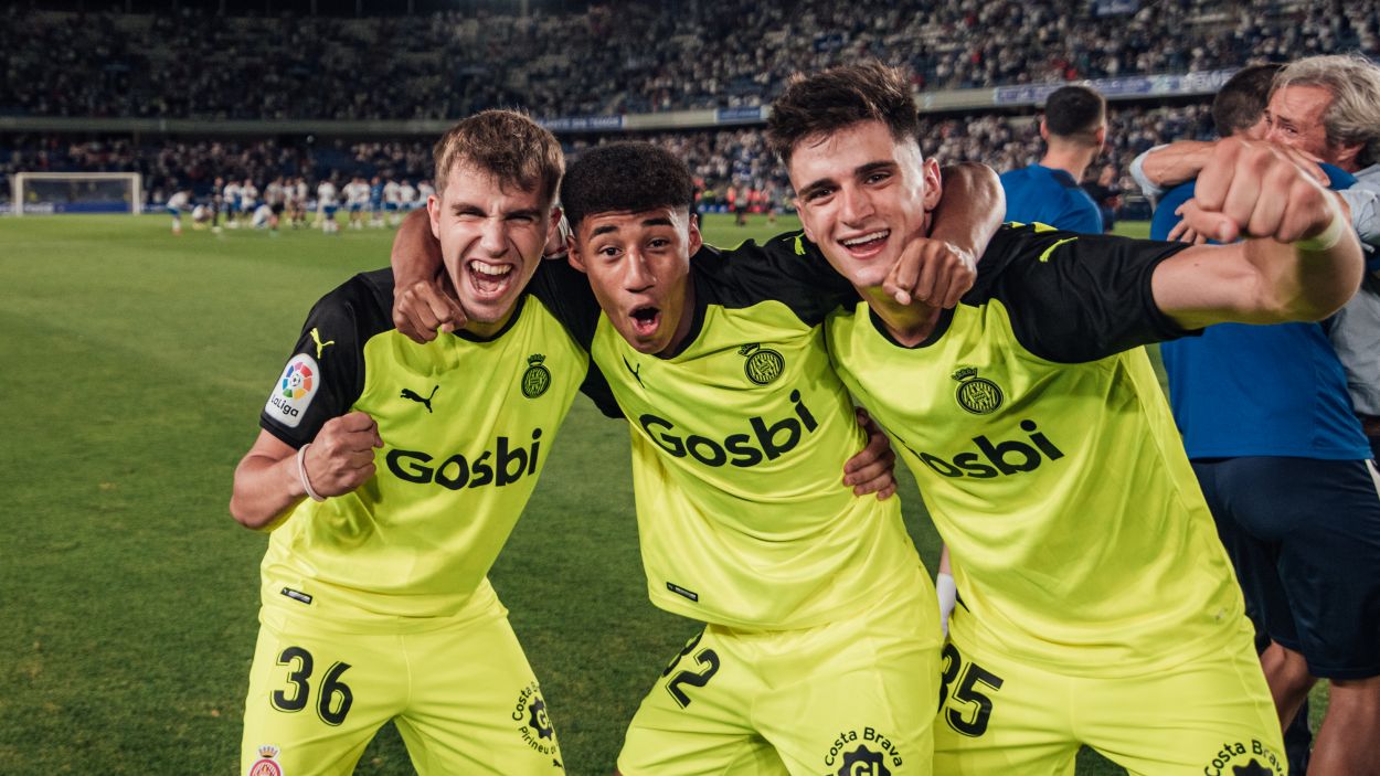 Pau Víctor assoleix l'ascens amb el Girona a Primera Divisió