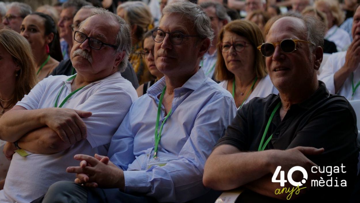 Les anècdotes i records dels fundadors i exdirectors de Ràdio Sant Cugat a la festa dels 40 anys