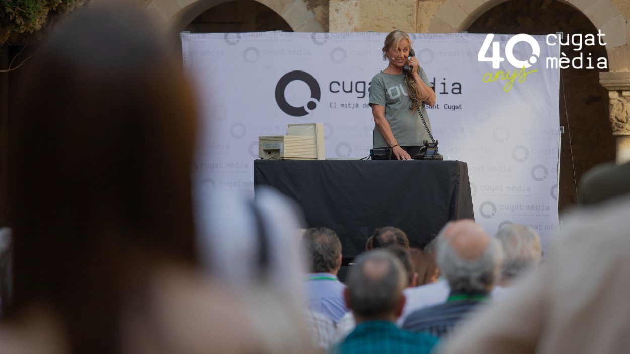 Mira aquí l'esquetx que repassa en clau d'humor la història de Cugat Mèdia