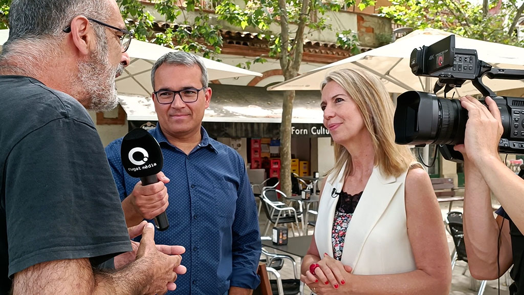 La Floresta, protagonista del 'Línia Directa' exterior amb l'alcaldessa