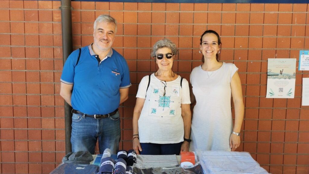 Alt: Sant Cugat 'torna a mullar-se' per l'esclerosi múltiple