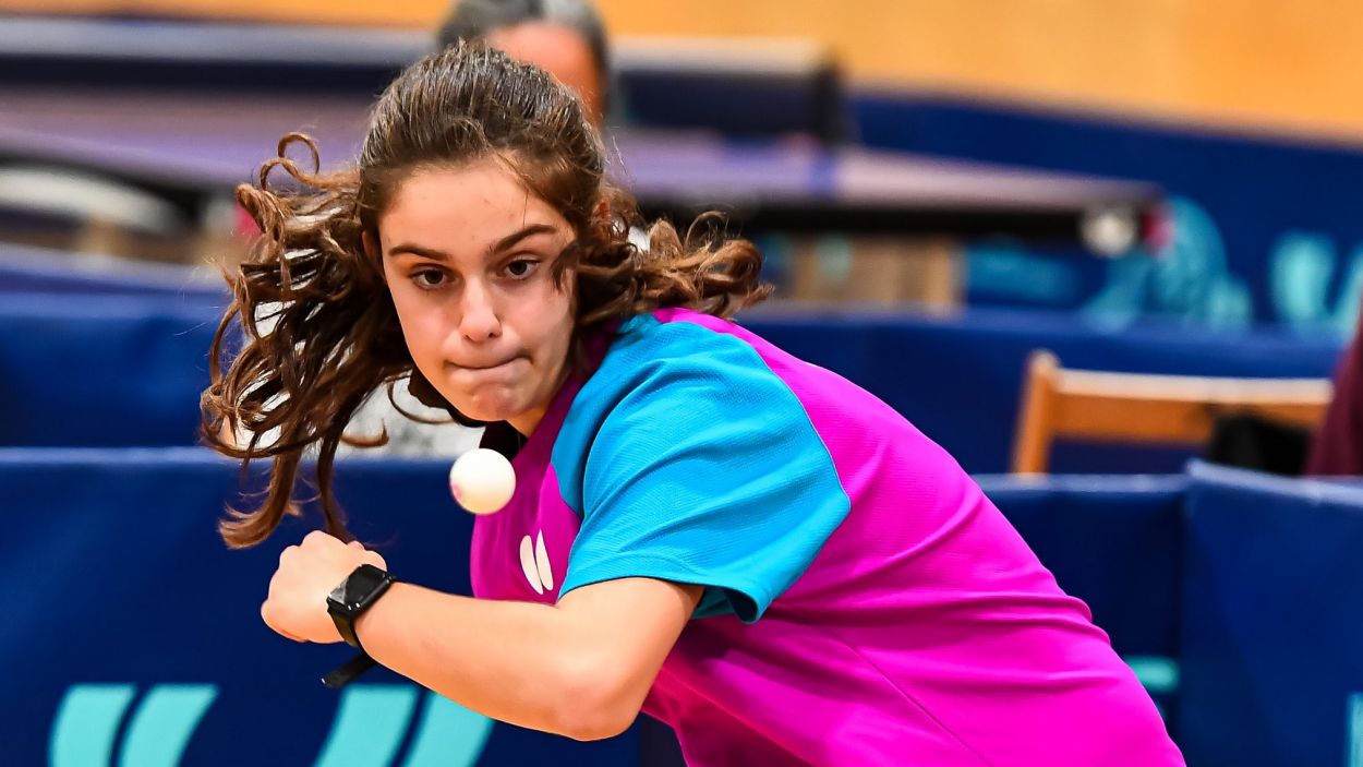 Mariona Munné jugarà l'Europeu absolut de tenis taula, tot i ser juvenil