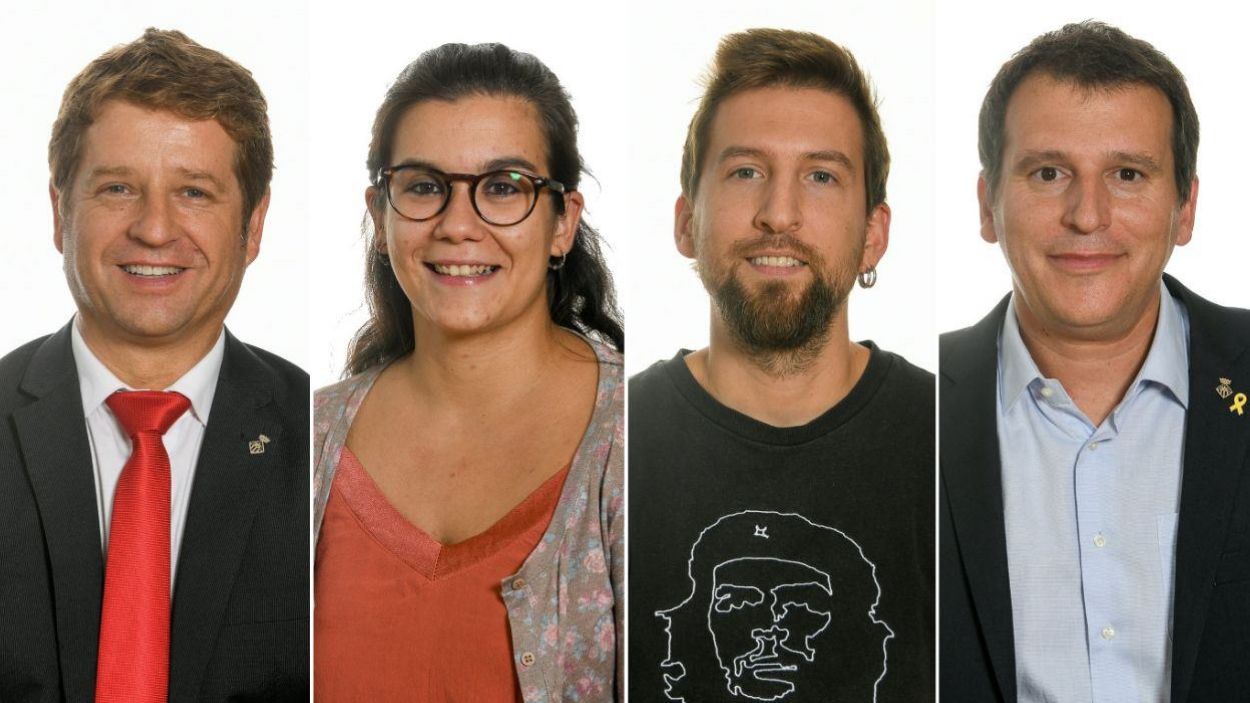 Quatre tinents d'alcaldia substitueixen Ingla durant l'agost com a alcaldes accidentals