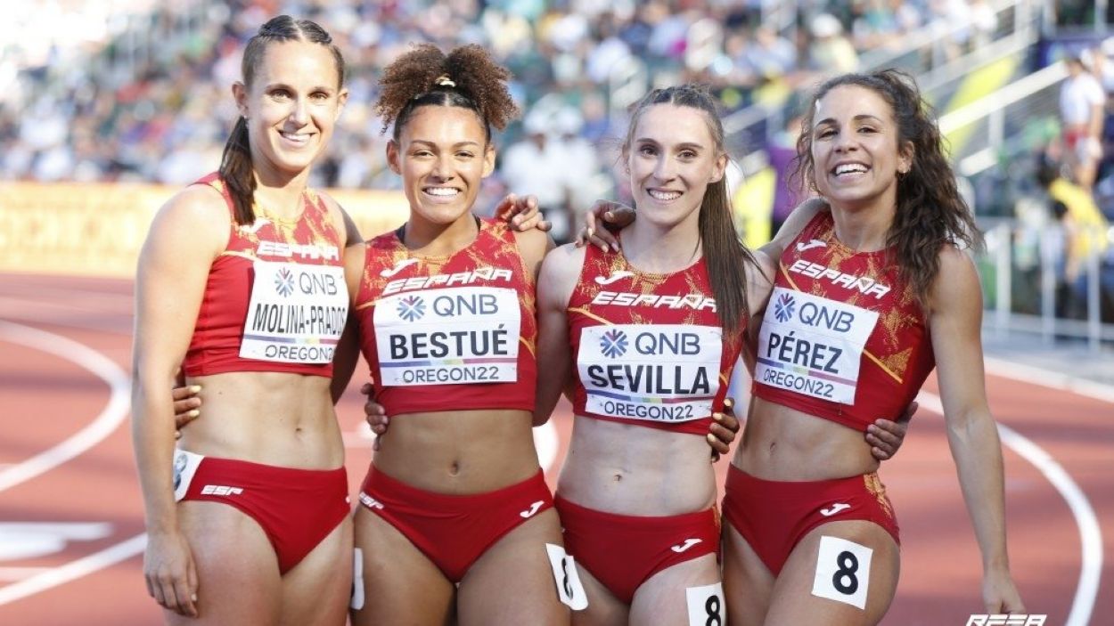 Jaël Bestué es classifica per a la final de relleus 4x100 de l'Europeu de Munic