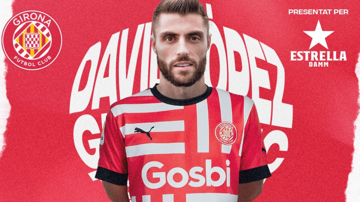 El santcugatenc David López s'incorpora al Girona FC