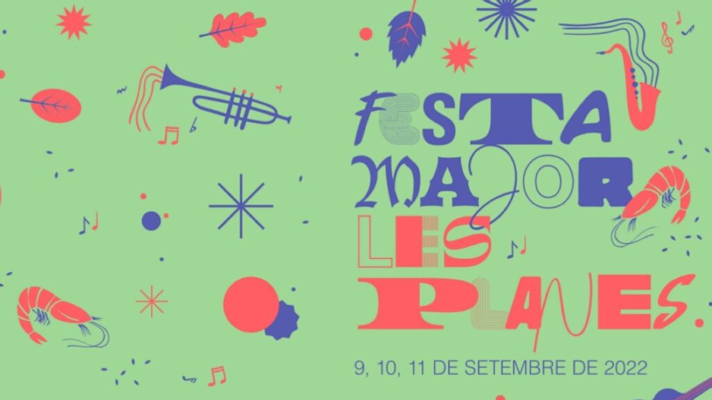 Alt: Tres participants de la Cursa de les Planes, pregoners de la festa major del barri d'enguany