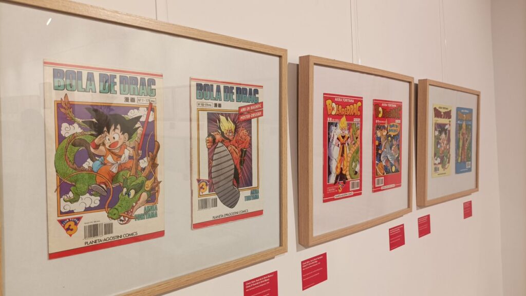 Alt: El Museu del Còmic celebra l'èxit de 'L'Art de Bola de Drac' i l'allarga fins al desembre
