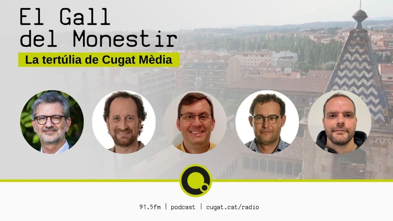 Els acords del ple extraordinari, la Diada i els comerços emblemàtics, a la tertúlia 'El Gall del Monestir'