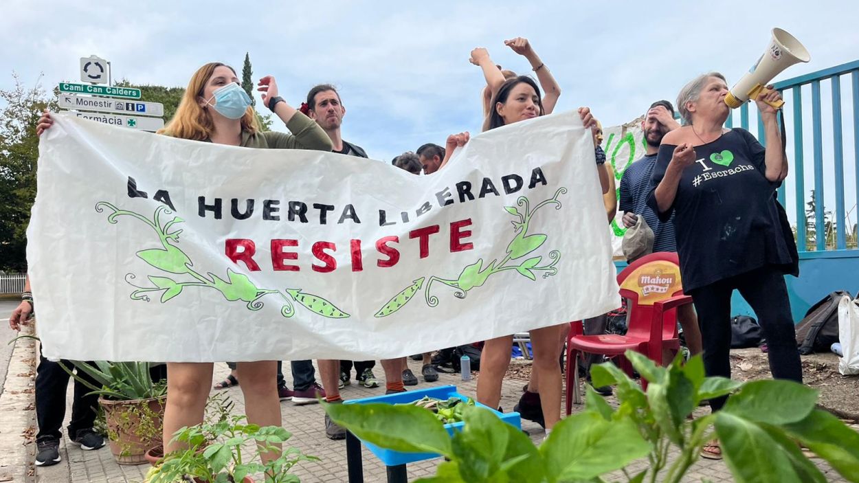 La protesta de l'Horta Alliberada aconsegueix ajornar el desnonament