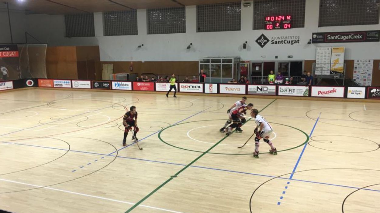 El Solideo-Patí Hoquei es veu superat àmpliament pel Noia Freixenet