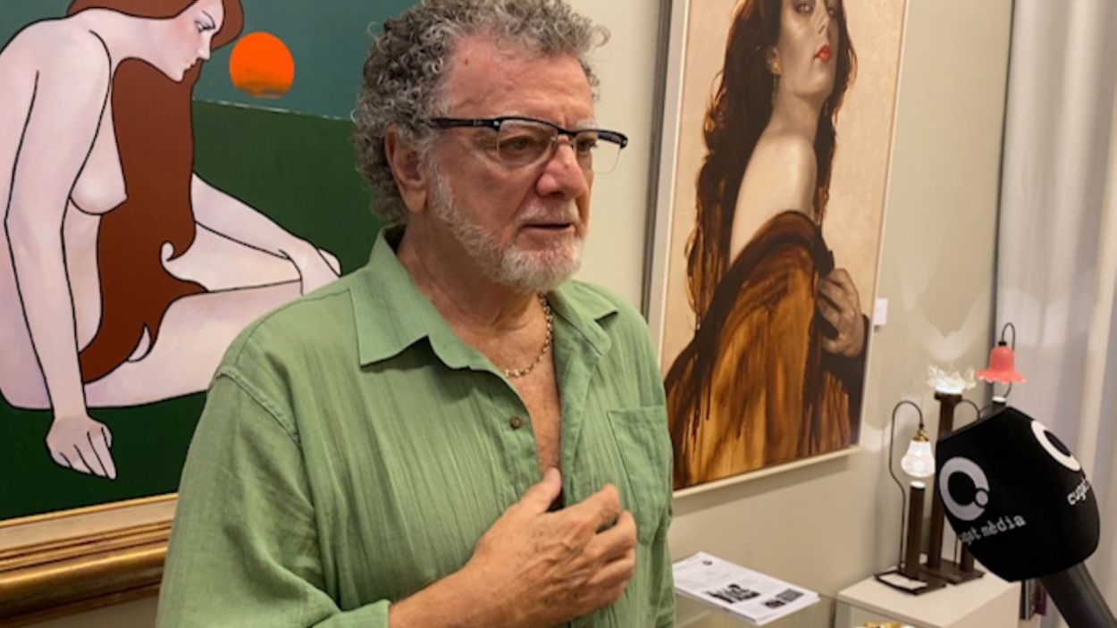 Lluís Ribas presenta una mostra antològica que repassa 46 anys de trajectòria