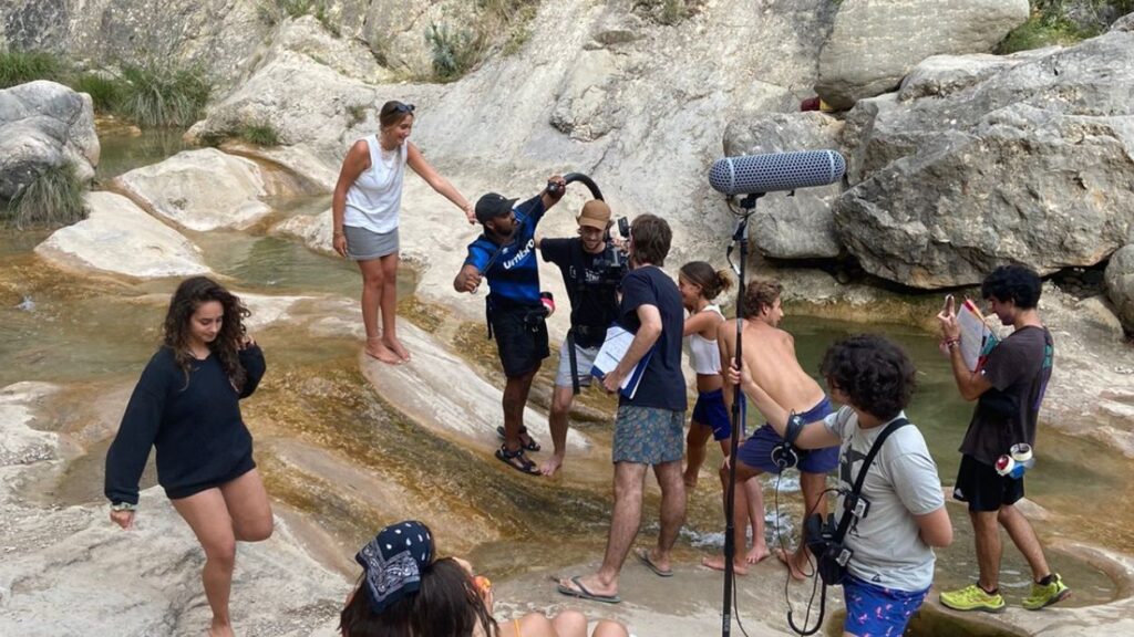 Alt: La santcugatenca Lena Castell, finalista del concurs de cinema u22