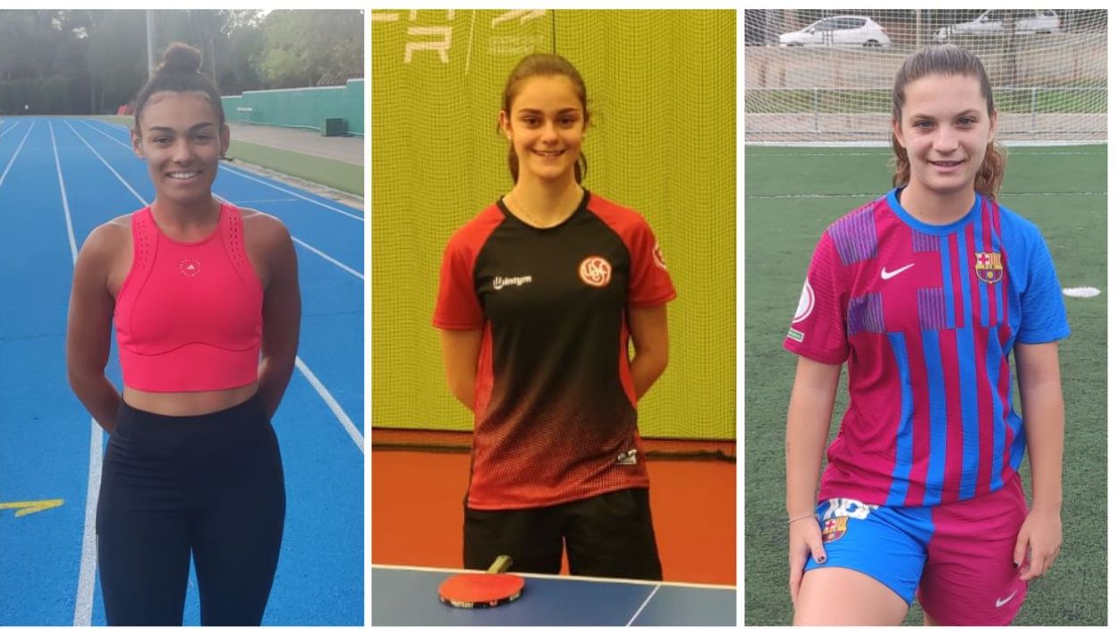 Un trident santcugatenc que trenca barreres de l'esport: Bestué, Munné i Laborde