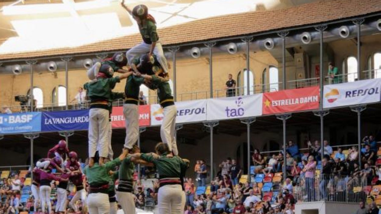 Els Gausacs finalitzen en sisena posició al Concurs de Castells de Tarragona