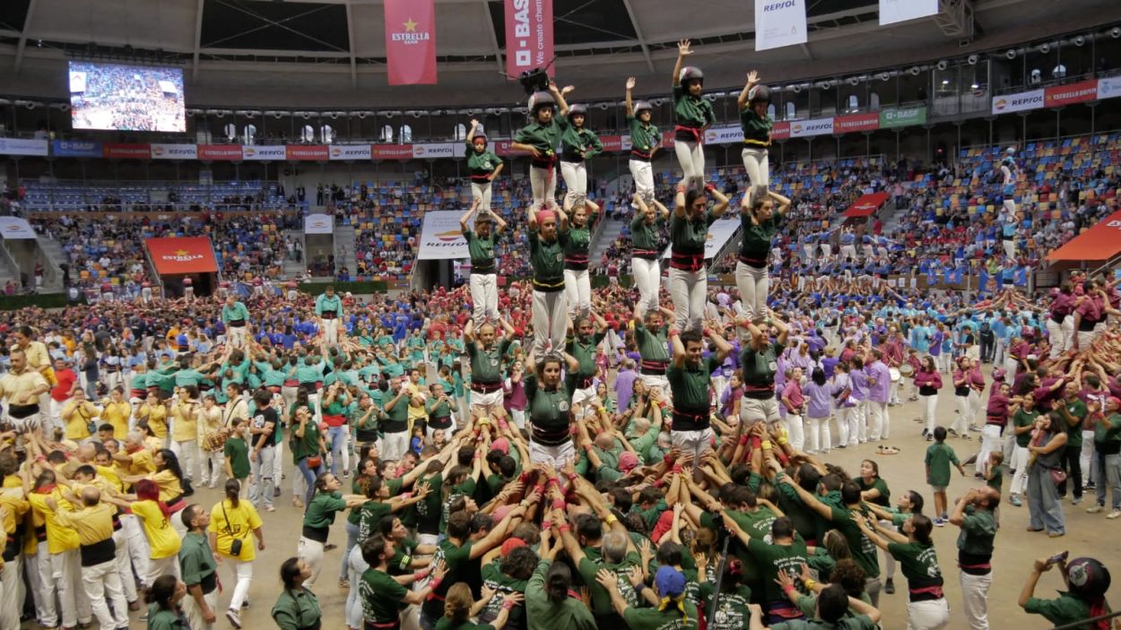 Mira l'actuació dels Gausacs al Concurs de Castells de Tarragona