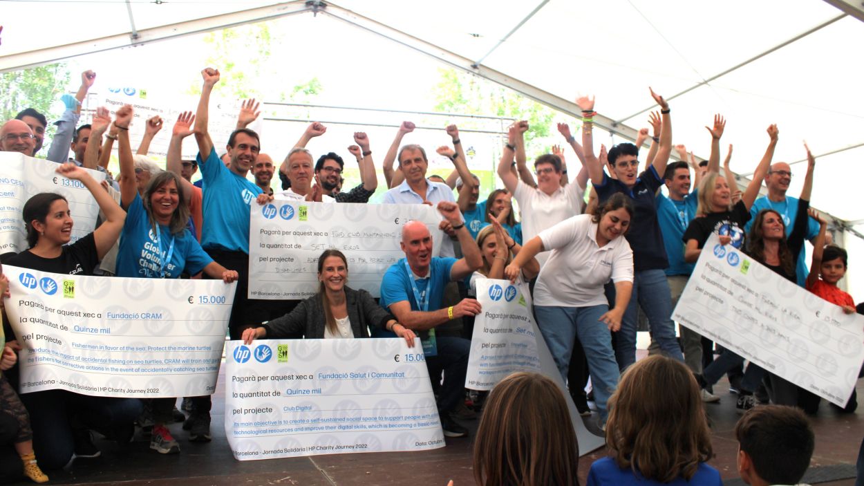 L'HP Charity Journey bat el rècord de recaptació amb 100.000 euros