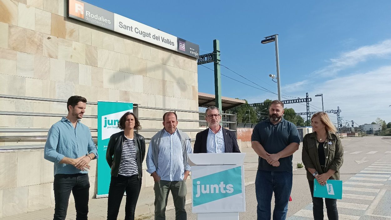 Junts reclama des de Sant Cugat el traspàs de rodalies a la Generalitat per revertir un 
