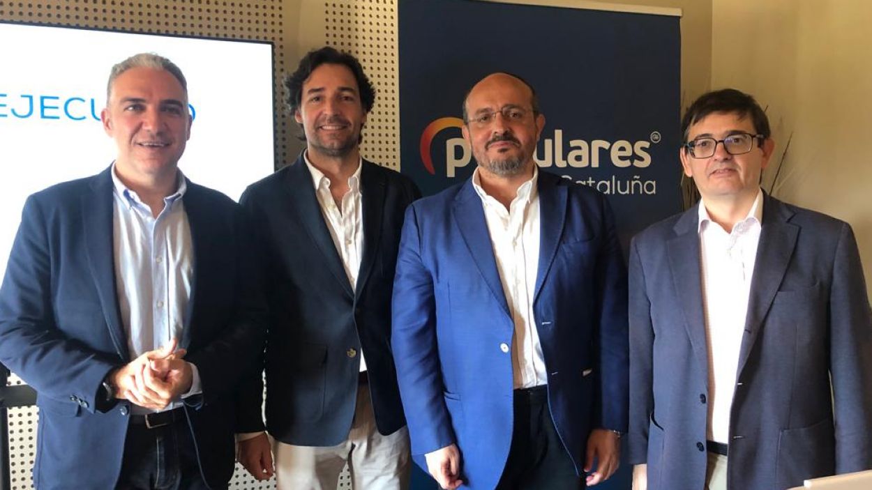Elías Bendodo i Alejandro Fernández presideixen el Comitè Executiu del PPC a Sant Cugat