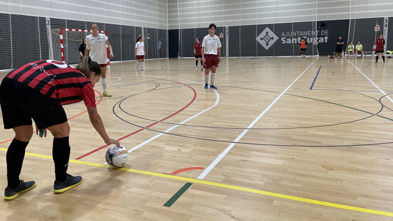 El femení del Futbol Sala Sant Cugat encaixa la segona derrota de la temporada
