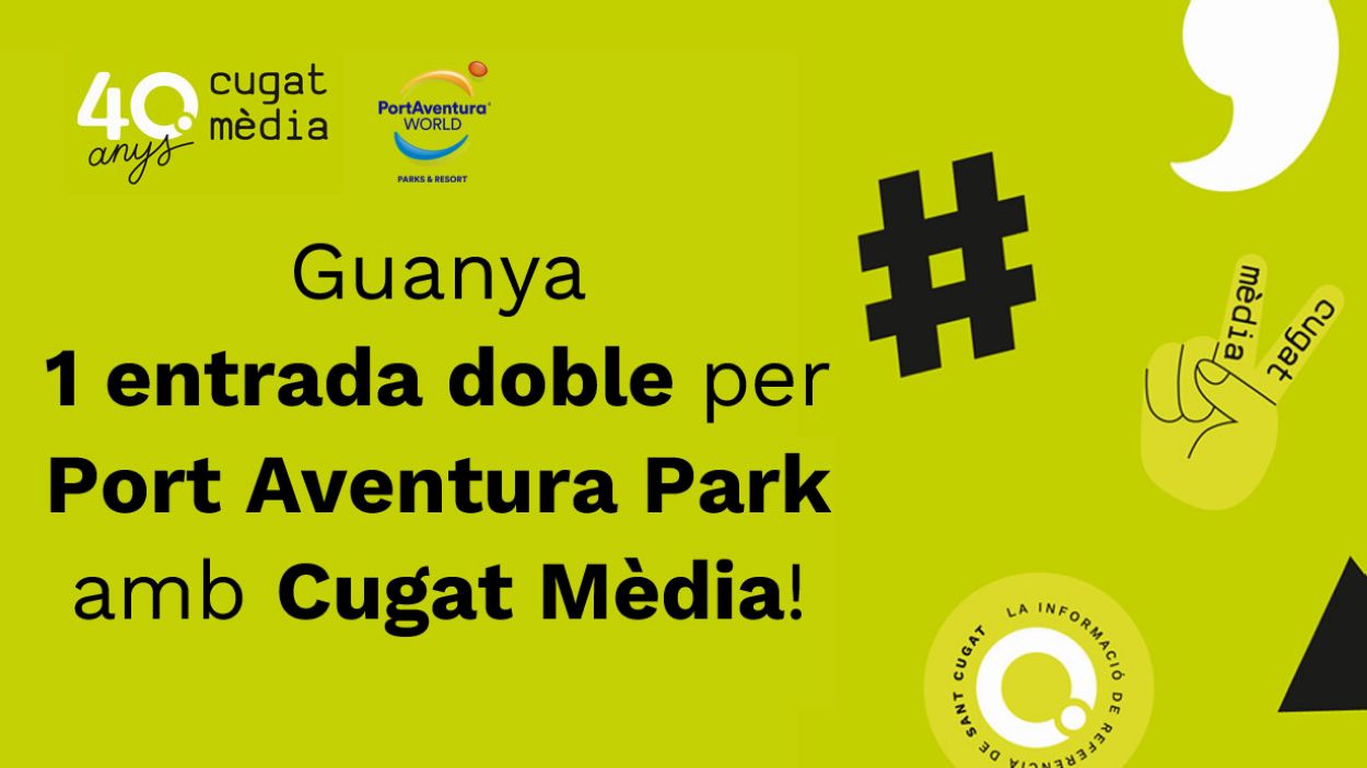 Cugat Mèdia regala 4 entrades dobles per Port Aventura Park durant la Festa de Tardor