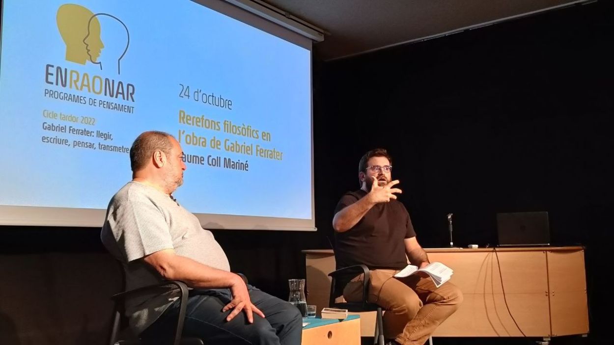 Mira aquí la xerrada 'Rerefons filosòfics en l'obra de Gabriel Ferrater', del cicle 'Enraonar'