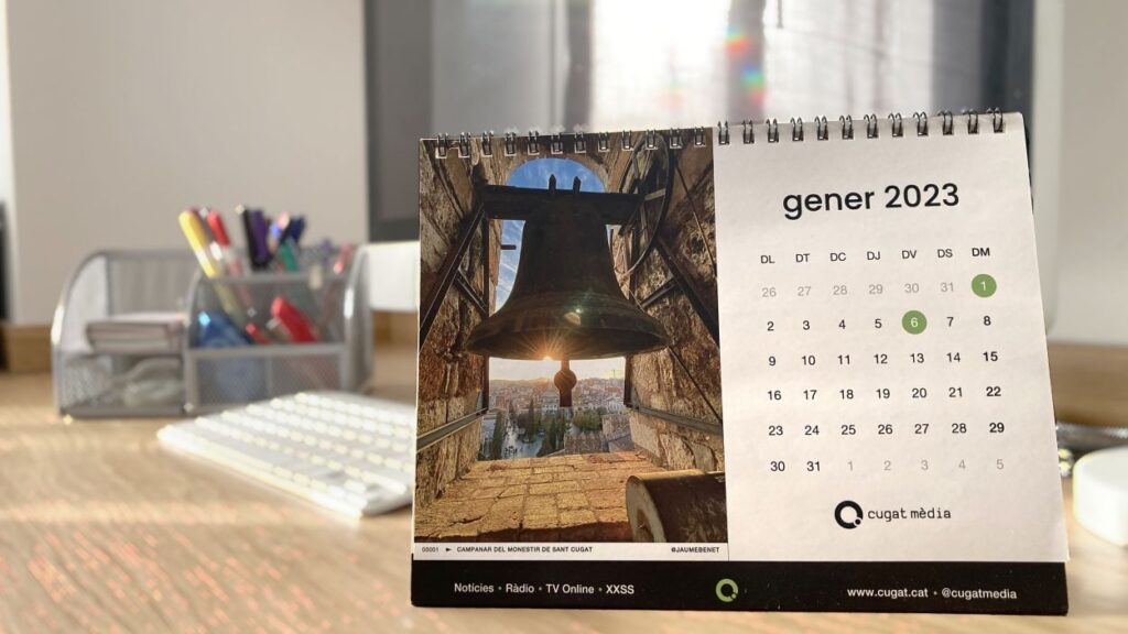 Alt: Torna el calendari participatiu de Cugat Mèdia
