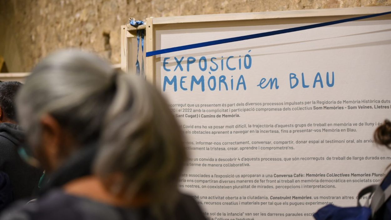 'Memòria en blau', una mirada al passat comú