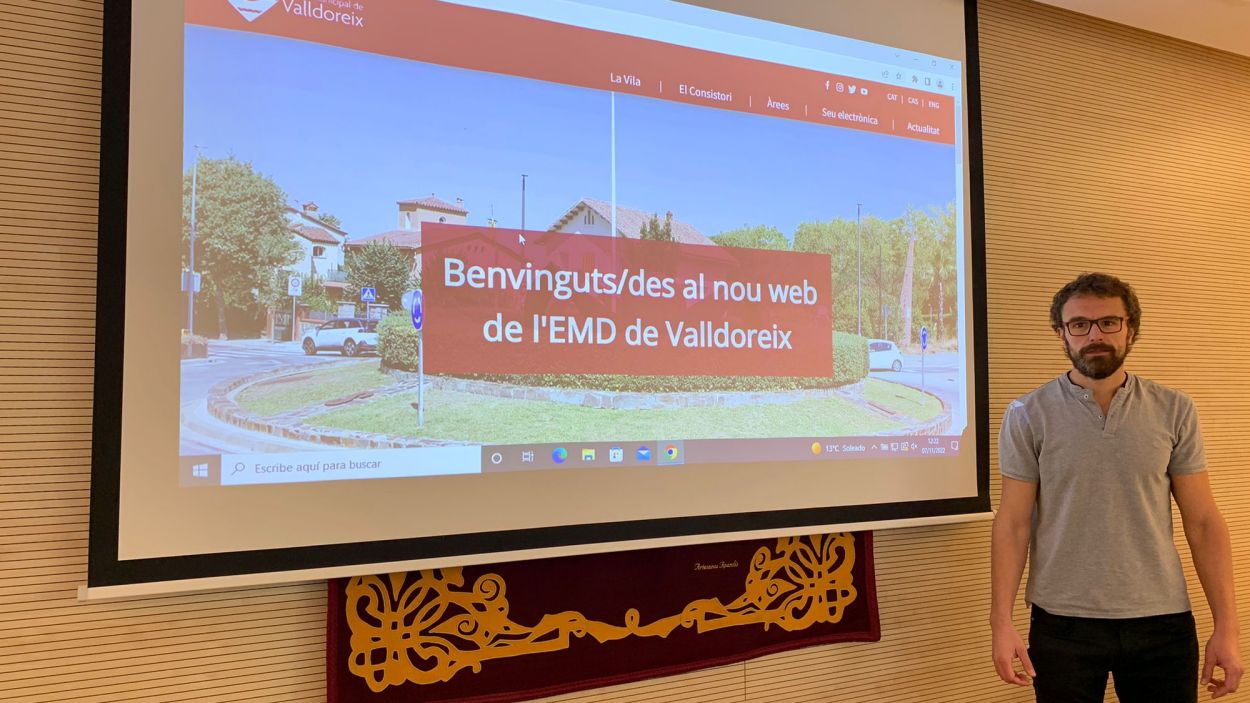 Valldoreix estrena un web 