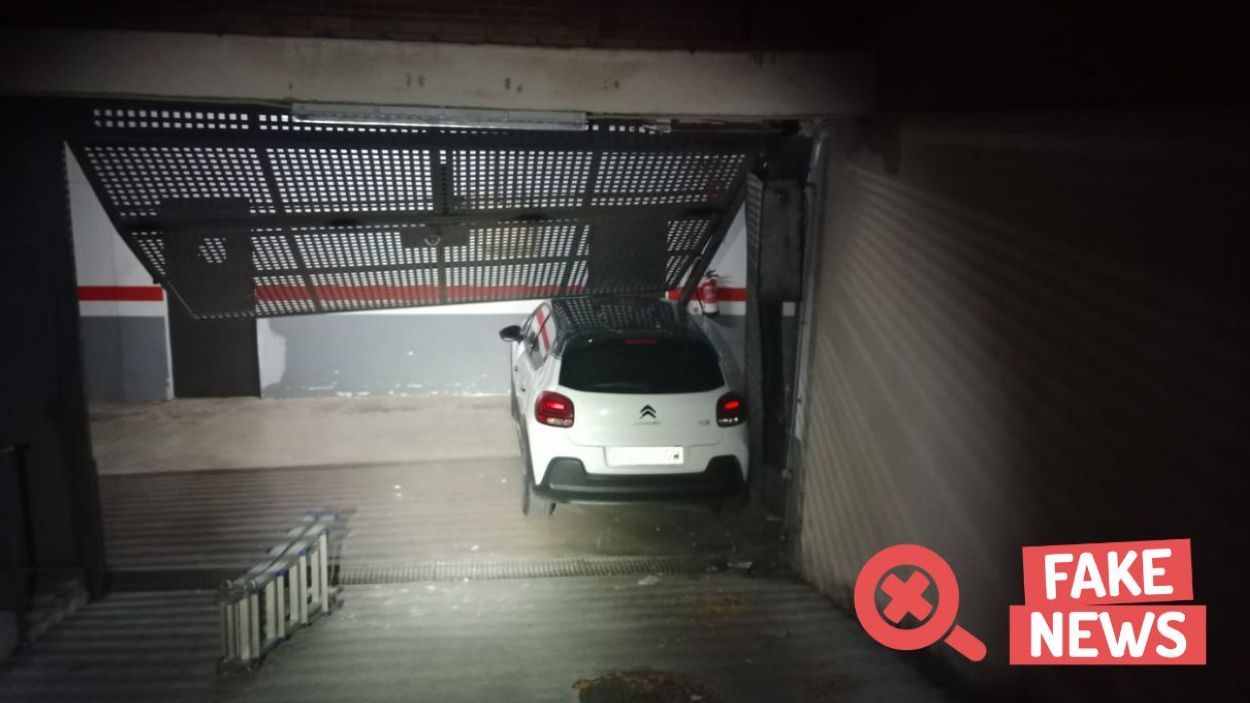 FAKE NEWS: Un accident que passa per un robatori