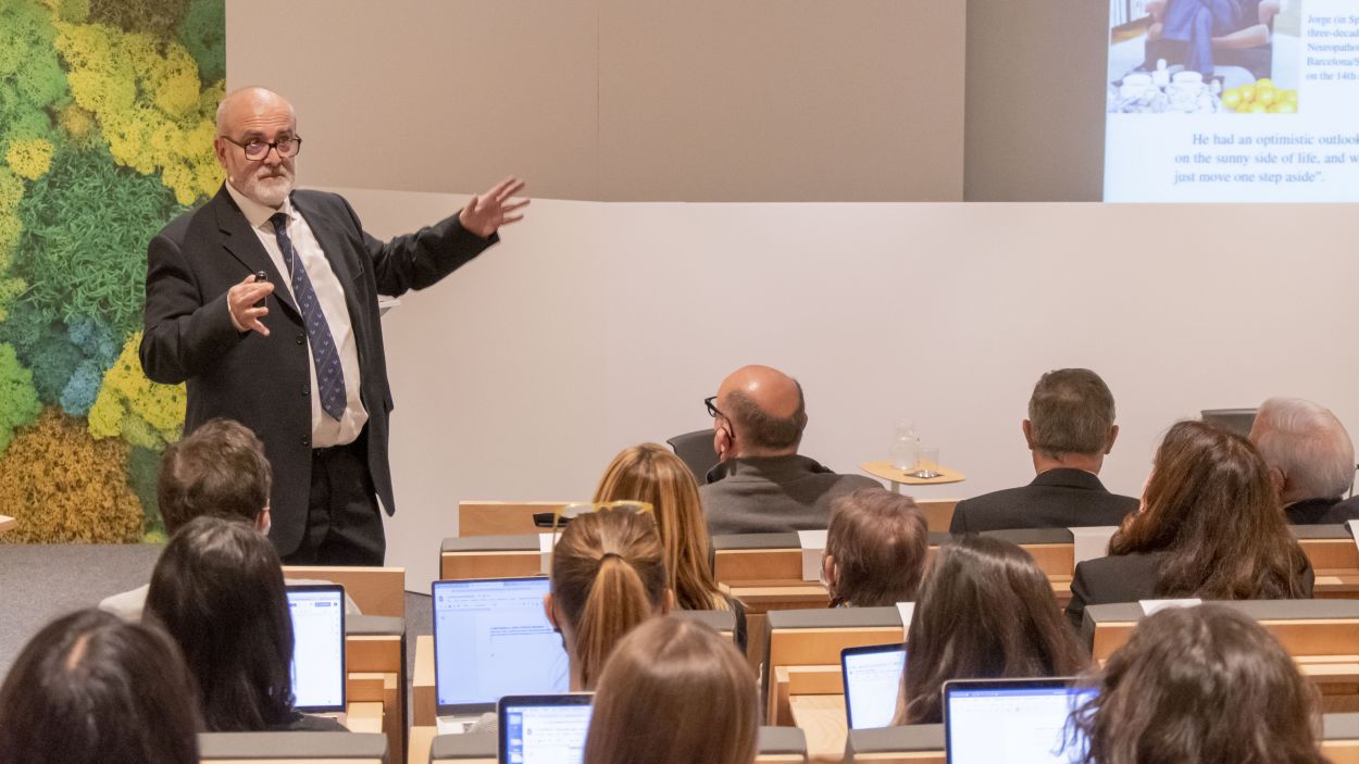 La UIC acull un acte d'homenatge al doctor Jordi Cervós